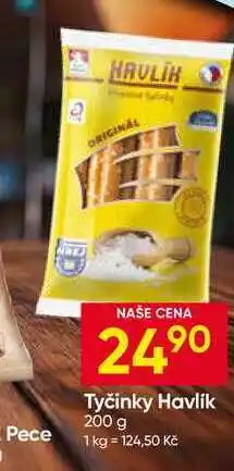 Hruška Havlík trvanlivé tyčinky 200g, vybrané druhy nabídka