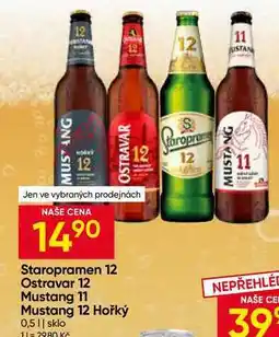Hruška Ostravar 12 0,5l sklo nabídka