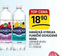 Flop HANÁCKÁ KYSELKA FUNKČNÍ OCHUCENÁ VODA vybrané druhy nabídka