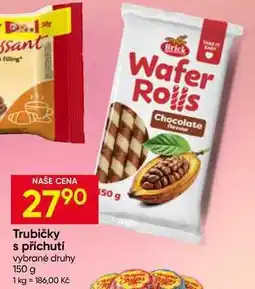 Hruška Brick Trubičky s příchutí vybrané druhy nabídka