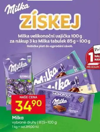 Hruška Milka vybrané druhy nabídka