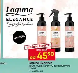 Hruška Laguna Elegance tekuté mýdlo/sprchový gel/tělová mlha nabídka