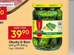 Hruška Machland Okurky 5-8cm 540 g/PP 300 g nabídka