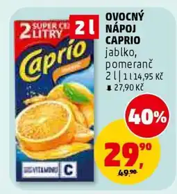Penny Market Ovocný nápoj Caprio nabídka