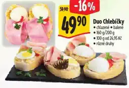 Albert Duo Chlebíčky nabídka