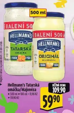 Albert Hellmann's Tatarská omáčka/Majonéza nabídka