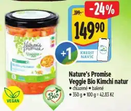 Albert Nature's Promise Veggie Bio Kimchi natur nabídka