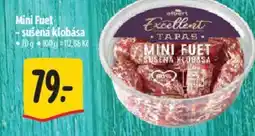 Albert Mini Fuet sušená klobása nabídka
