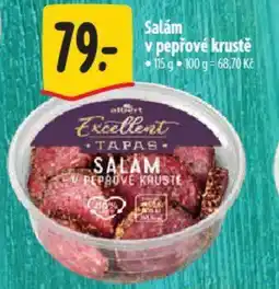 Albert Salám v pepřové krustě nabídka