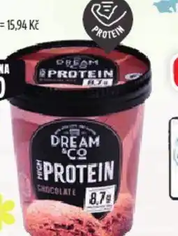 Albert Zmrzlina Dream&Co Proteinová nabídka