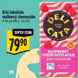 Albert Bílá čokoláda malinový cheesecake nabídka