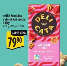 Albert Hořká čokoláda s vlašskými ořechy a fíky nabídka
