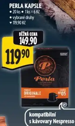 Albert Perla kapsle nabídka