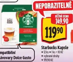 Albert Starbucks Kapsle nabídka