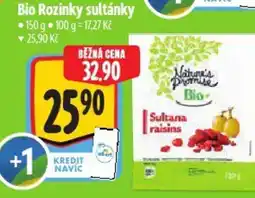 Albert Bio Rozinky sultánky nabídka