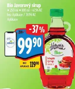 Albert Bio Javorový sirup nabídka