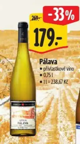 Albert Pálava nabídka