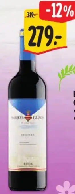 Albert Marqués de Griñón Rioja Crianza nabídka