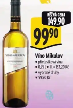 Albert Víno Mikulov nabídka