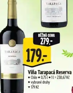 Albert Viña Tarapacá Reserva nabídka