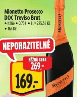 Albert Mionetto Prosecco DOC Treviso Brut nabídka