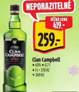 Albert Clan Campbell nabídka