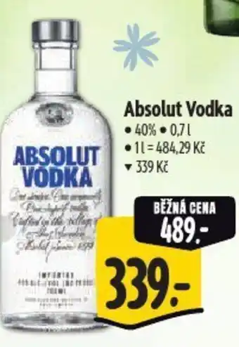 Albert Absolut vodka nabídka