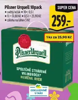 Albert Pilsner Urquell nabídka