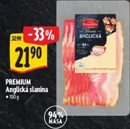 Albert PREMIUM Anglická slanina nabídka