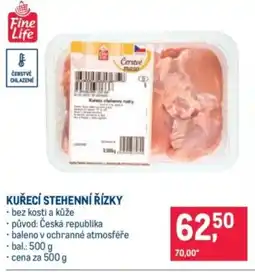 Makro Kuřecí stehenní řízky nabídka