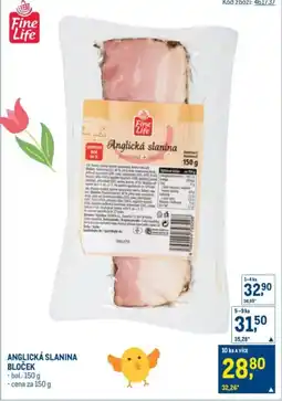 Makro Anglická slanina bloček nabídka