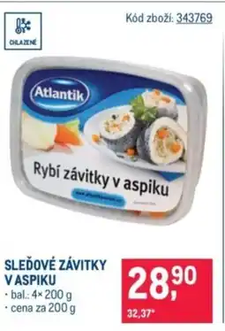 Makro Sleďové závitky v aspiku nabídka