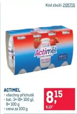 Makro Actimel nabídka