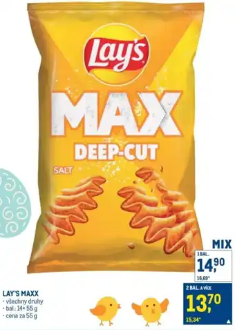 Makro Lay's maxx nabídka