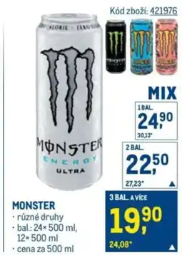 Makro Monster nabídka