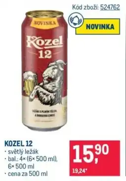 Makro Kozel 12 nabídka