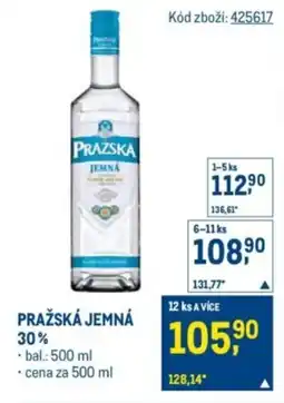Makro Pražská jemná 30% nabídka