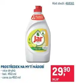 Makro Prostředek na mytí nádobí nabídka