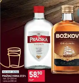 Makro Pražská vodka 37,5% nabídka
