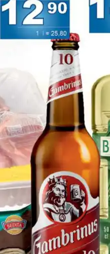 Jip Gambrinus Originál 10 světlé výčepní nabídka