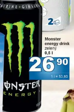 Jip Monster energy drink zelený nabídka