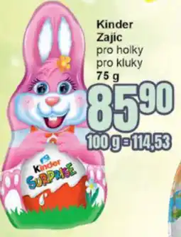 Jip Kinder Zajic pro holky pro kluky nabídka