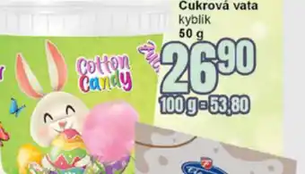 Cukrová vata kyblík