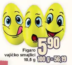 Jip Figaro vajíčko smajlíci nabídka
