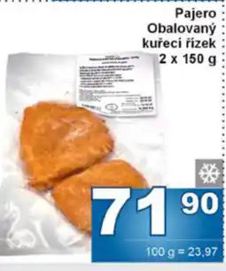 Jip Pajero Obalovaný kuřecí řízek nabídka