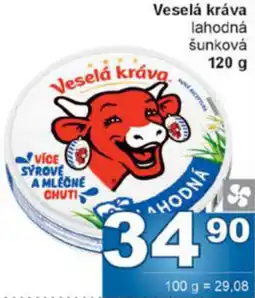 Jip Veselá kráva lahodná šunková nabídka