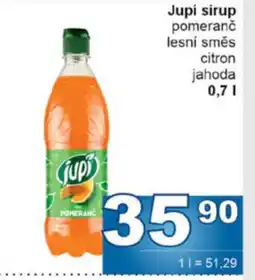 Jip Jupi sirup nabídka