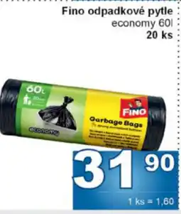 Jip Fino odpadkové pytle economy 60L nabídka