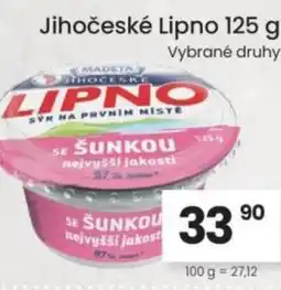 Kubík potraviny Madeta Jihočeské Lipno nabídka