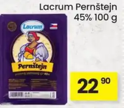Kubík potraviny Lacrum Pernštejn 45% nabídka